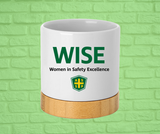 Small Desk Ceramic Planter-WISE