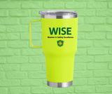 30oz Neon Stainless Steel Tumbler-WISE