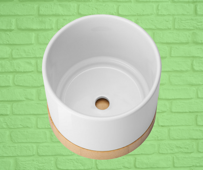 Small Desk Ceramic Planter-WISE