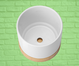 Small Desk Ceramic Planter-WISE