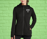 Women's Hooded Soft Shell Jacket-WISE