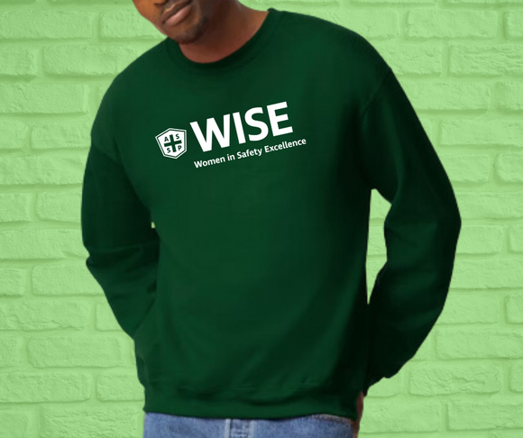 Adult Dry Blend 50/50 Fleece Dark Crew - WISE (Asst. Colors)