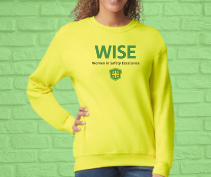 Adult Dry Blend 50/50 Fleece Light Crew - WISE (Asst. Colors)