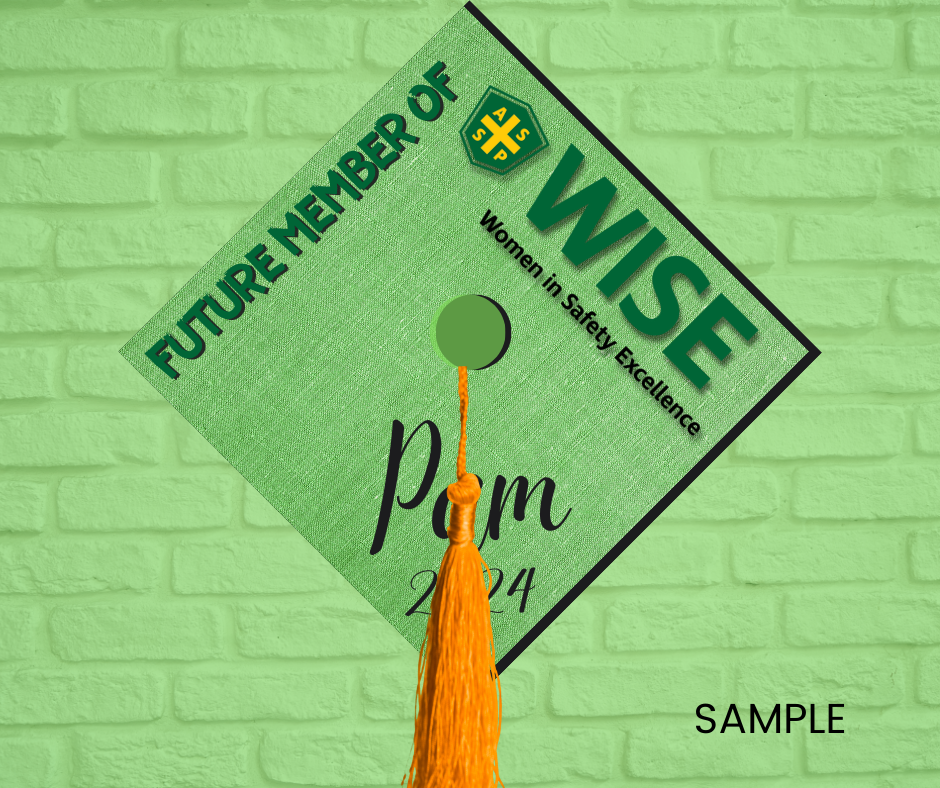 Grad Cap Topper - WISE (Asst. Sizes)