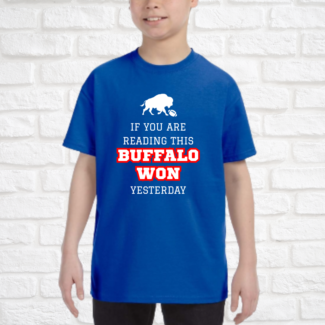 Hometown Buffalo Win (Adult, Youth, Toddler, Infant Sizes)