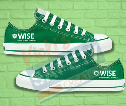 Adult low top Canvas Sneakers-WISE Sneakers