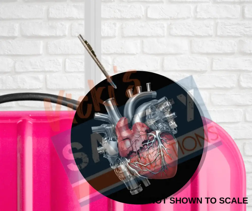 Bag/Luggage Tag Lg - Rebuilt Heart baggage tag