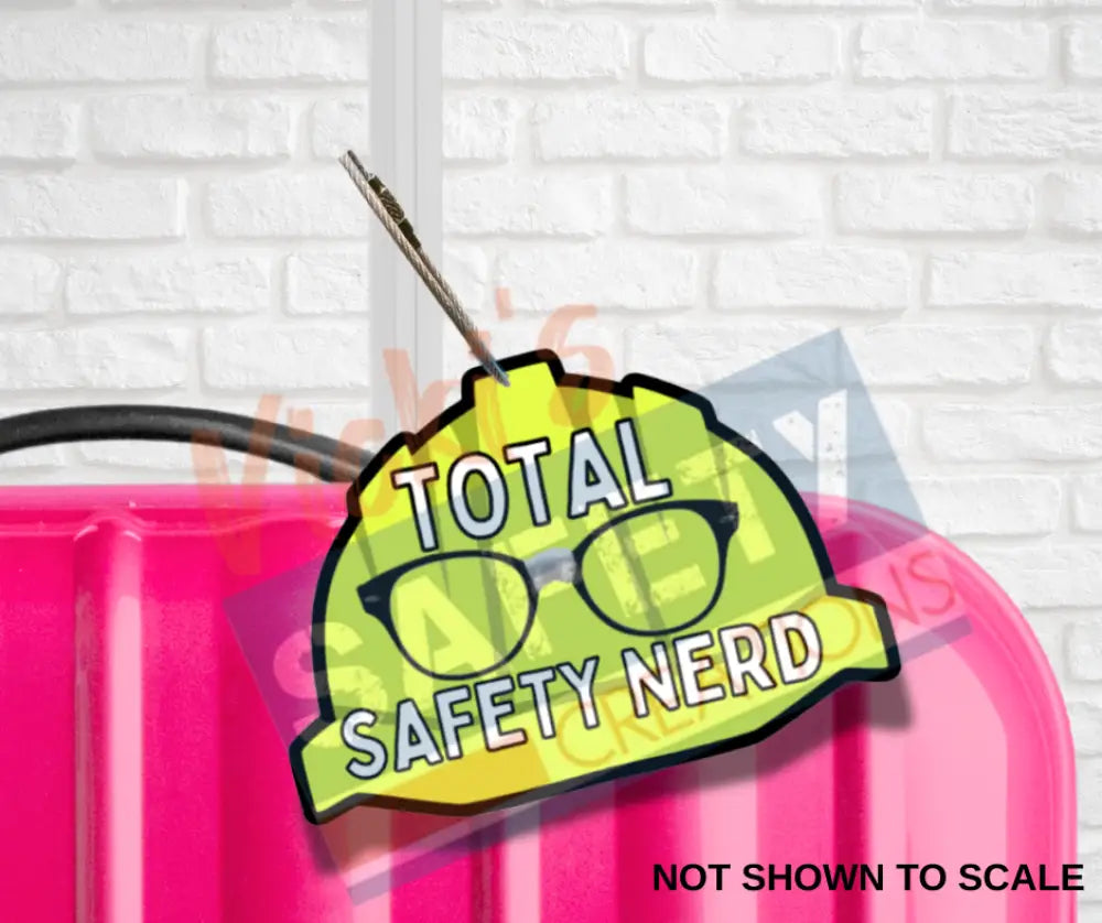 Bag/Luggage Tag LG - Safety Nerd baggage tag