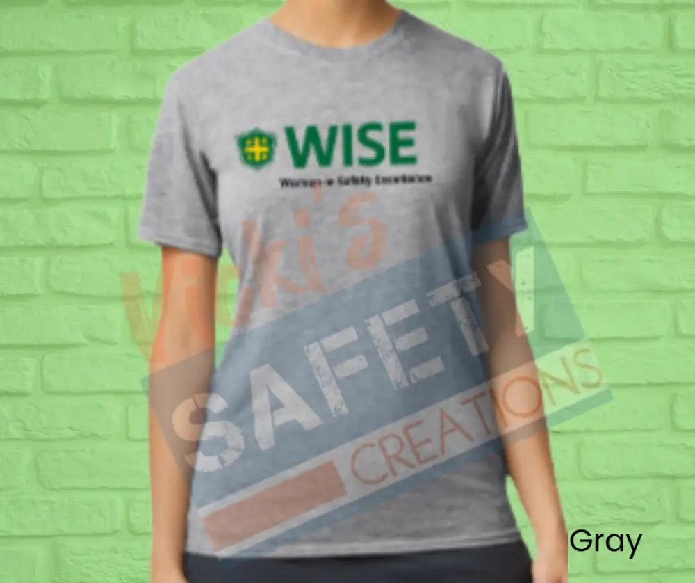 Basic Adult Performance T-Shirt (asst. colors) - WISE Small / Gray Adult Clothing
