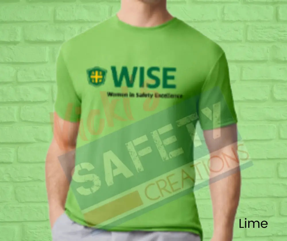 Basic Adult Performance T-Shirt (asst. colors) - WISE Small / Lime Adult Clothing