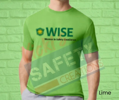 Basic Adult Performance T-Shirt (asst. colors) - WISE Small / Lime Adult Clothing