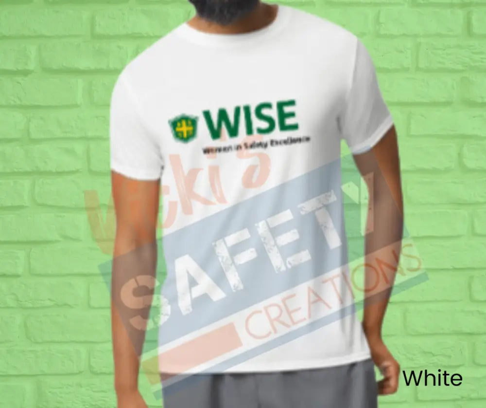 Basic Adult Performance T-Shirt (asst. colors) - WISE Small / White Adult Clothing