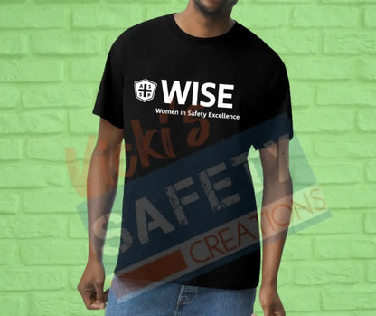 Basic Adult Unisex Cotton T-shirt up to 5X (Asst Colors)-WISE ADULT-Small / Black Adult Clothing
