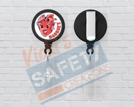 Basic Badge Reels - Harriet the Heart Badge Reels