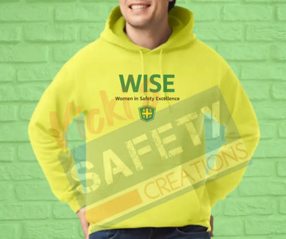 Basic Heavy Blend™ 50/50 Light Hoodie-WISE (asst.colors) SMALL / SAFETY YELLOW Hoodie