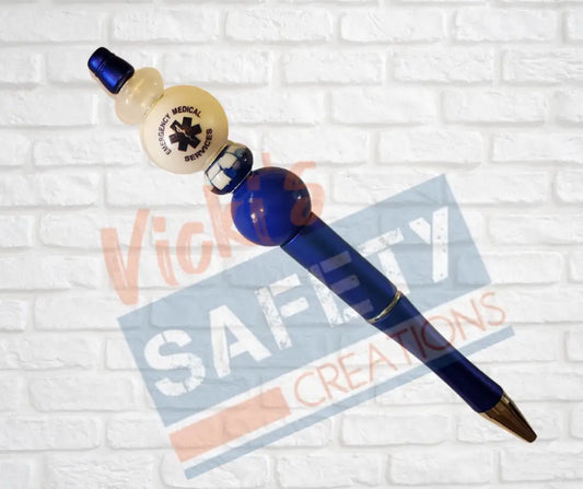 Beaded Pen-EMT Office Supplies