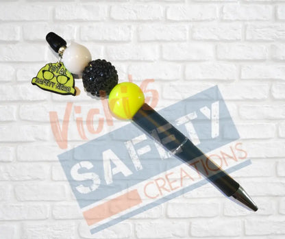 Beaded Pen-Total Safety Nerd Office Supplies