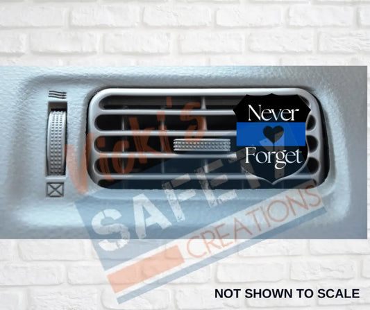 Car Vent Clip -Blue Line Badge car accessory