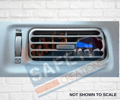Car Vent Clip - Blue Line Buffalo car accessory