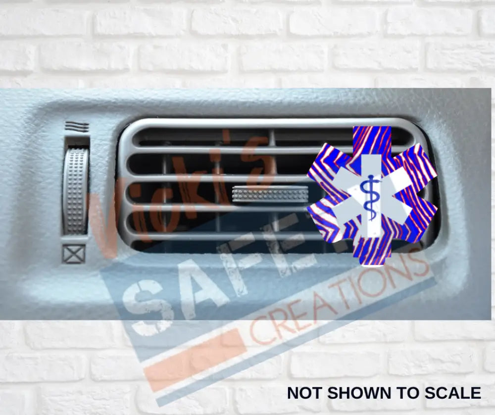 Car Vent Clip - Buffalo Bills inspired Star of Life car accessory