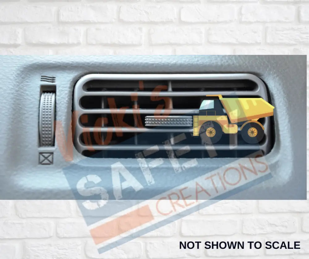 Car Vent Clip - Dump truck car accessory