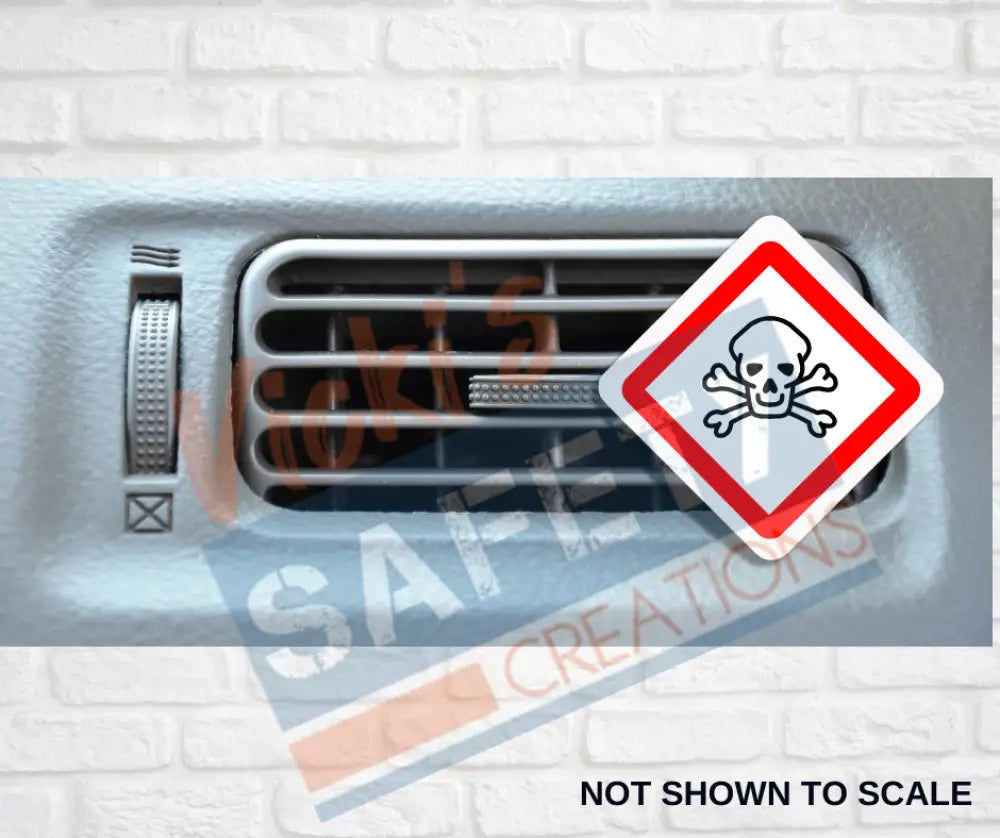 Car Vent Clip - GHS-Skull and Crossbones car accessory