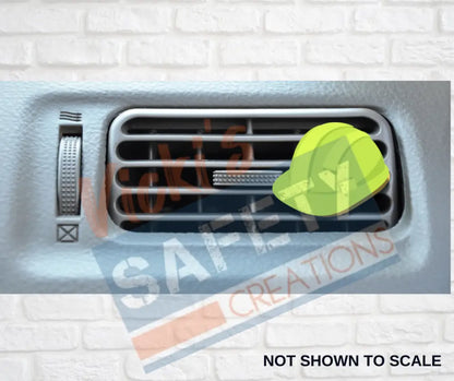 Car Vent Clip - Hi-Vis Hard Hat car accessory