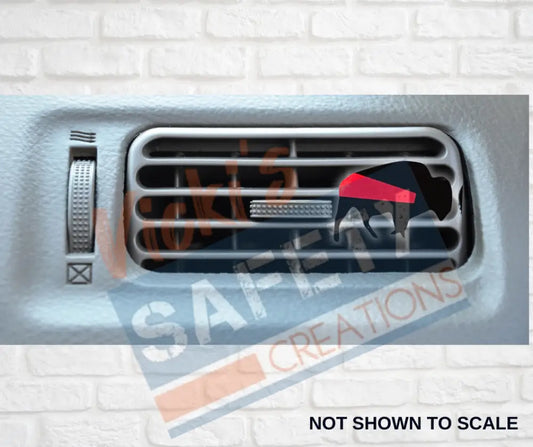 Car Vent Clip - Red Line Buffalo car accessory