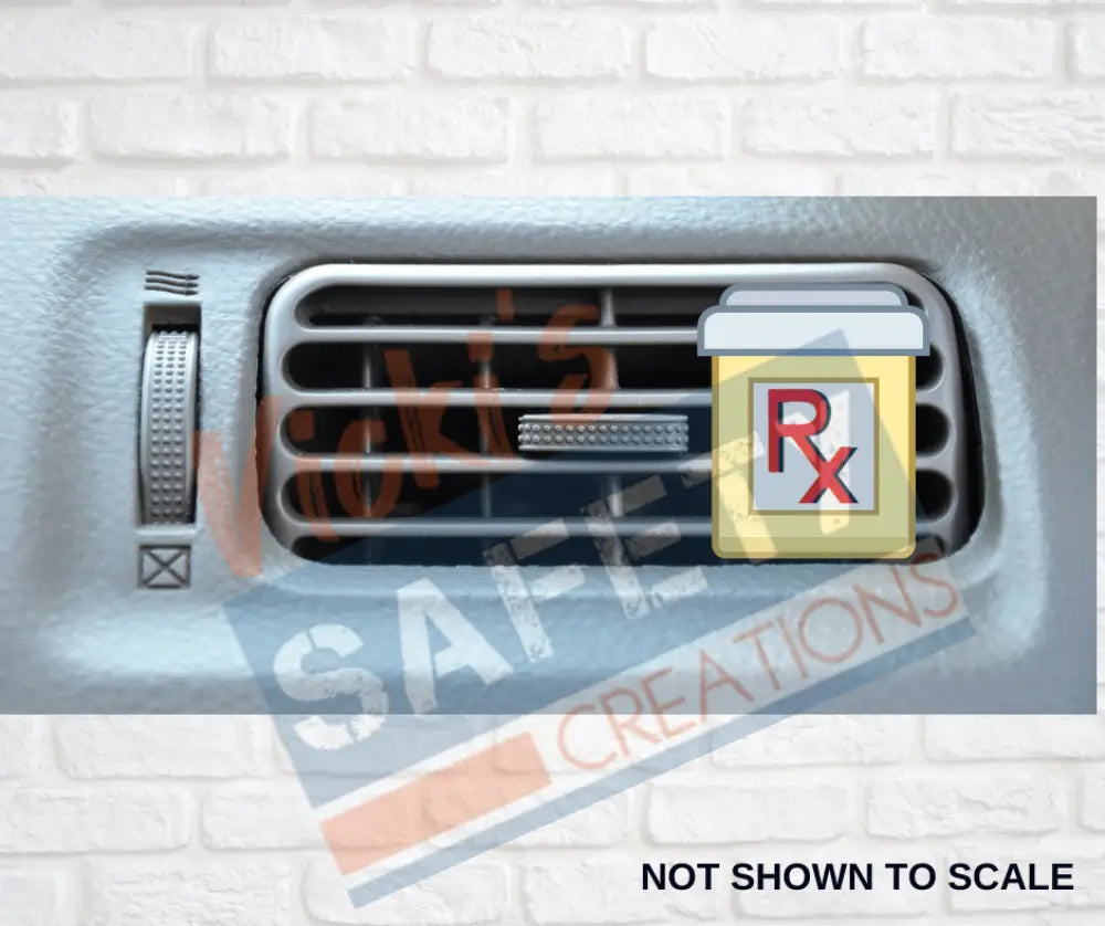 Car Vent Clip - RX Bottle car accessory