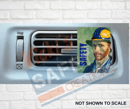 Car Vent Clip - Safety is Art car accessory