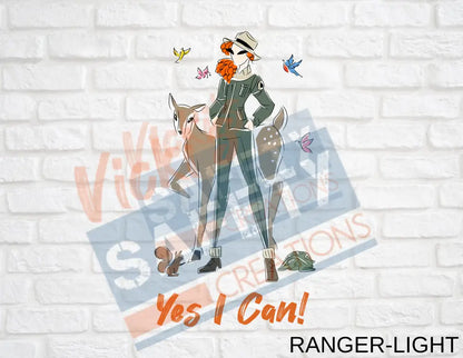 Car Vent Clip-Yes I Can Collection (Asst. Designs) Ranger-Light Wall Decor