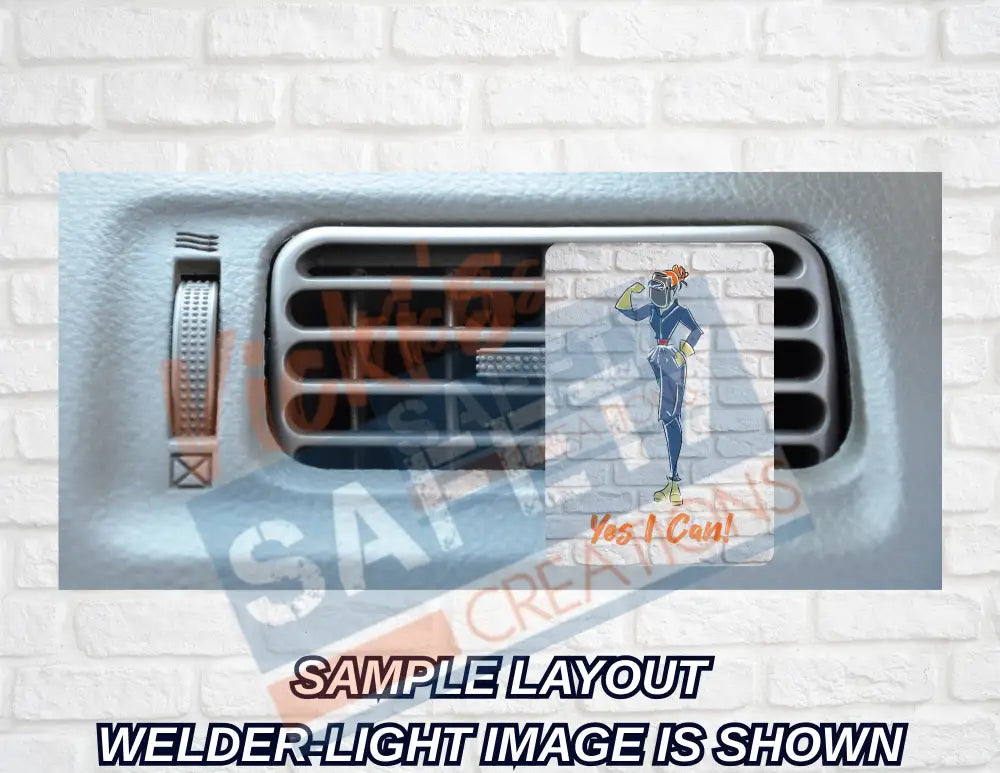 Car Vent Clip-Yes I Can Collection (Asst. Designs) Wall Decor