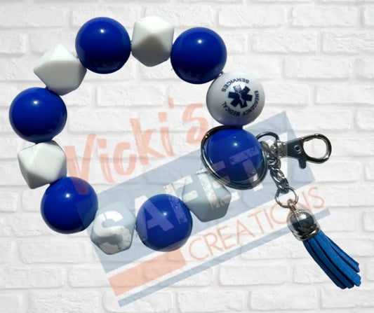 CHUNKY WRISTLET KEYCHAIN BRACELET-EMT Accessories