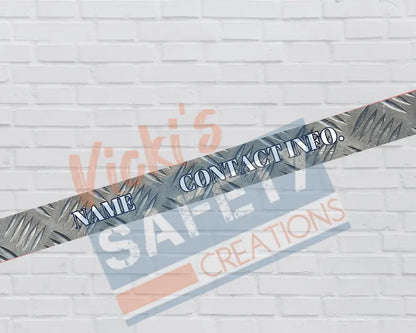 Customized Adjustable Pet Collars and Leashes-Crosshatch metal (Asst. Sizes) Pet Collars