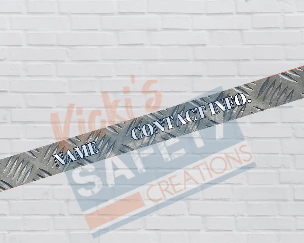 Customized Adjustable Pet Collars and Leashes-Crosshatch metal (Asst. Sizes) Pet Collars