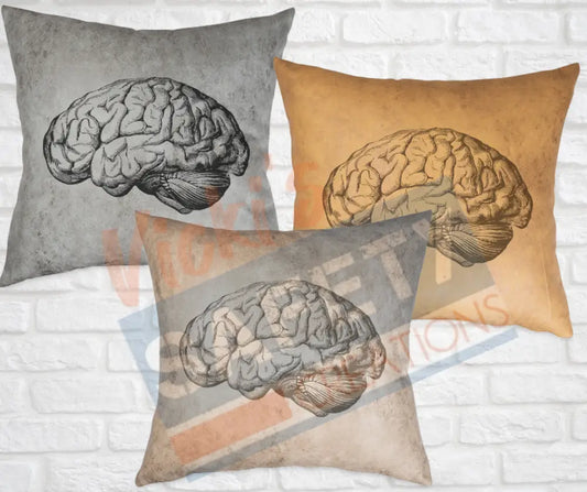 Decorative Pillow - Organ Illustrations (asst. colors and designs) Pillow