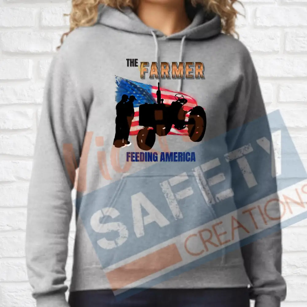 Farmers Feeding American (Adult Youth Toddler Infant Sizes) Hoodie / ADULT-Small Adult Clothing