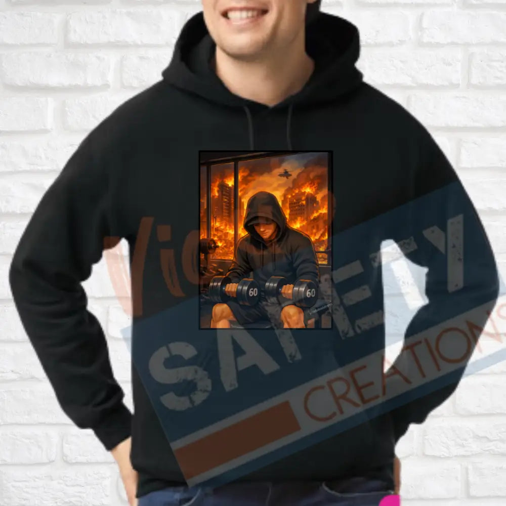 Finding strength through the flames (Adult Youth Toddler Infant Sizes) (Copy) Hoodie / ADULT-Small Adult Clothing