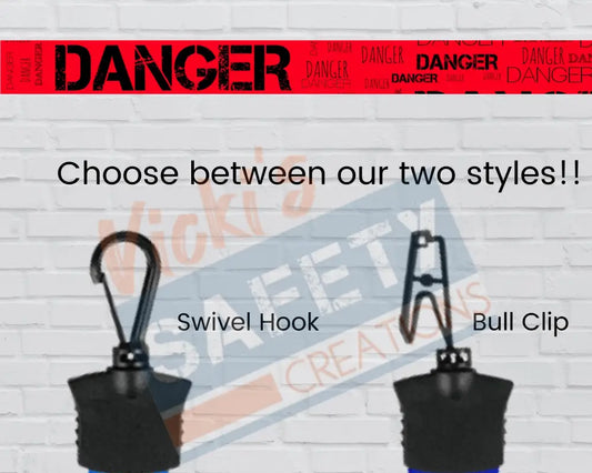 FULL COLOR LANYARD - DANGER WORD ART Badge Holder