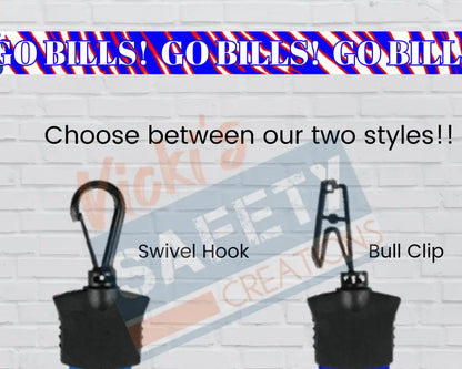 FULL COLOR LANYARD - GO BILLS Badge Holder
