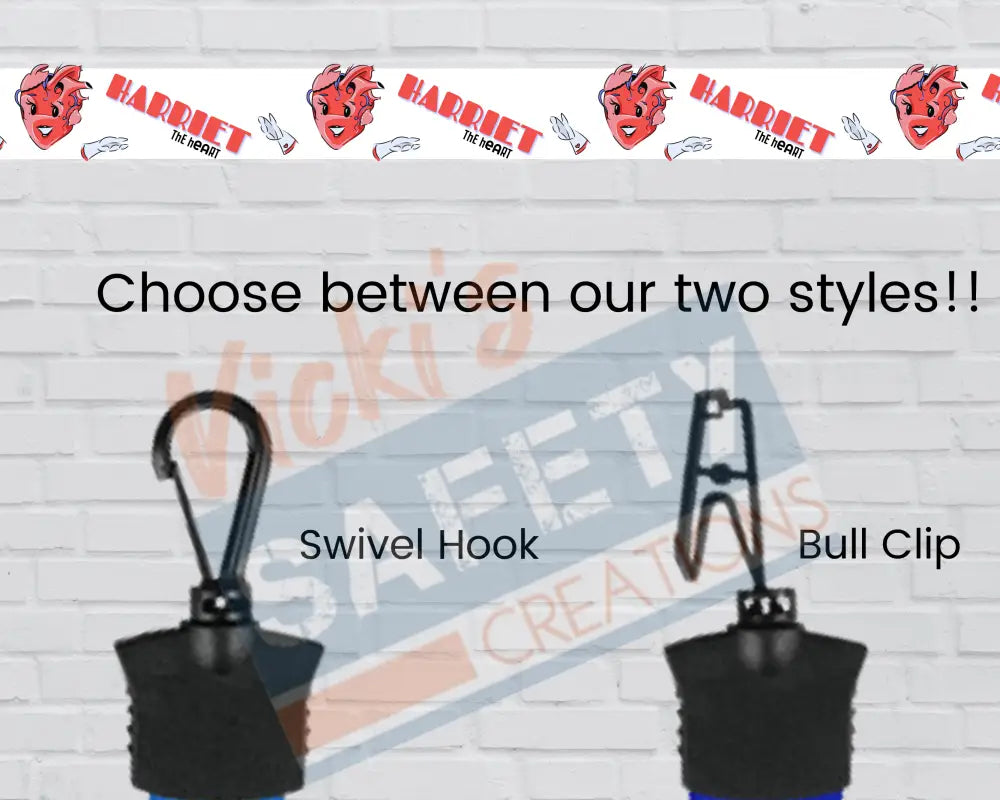 FULL COLOR LANYARD - HARRIET THE HEART Badge Holder