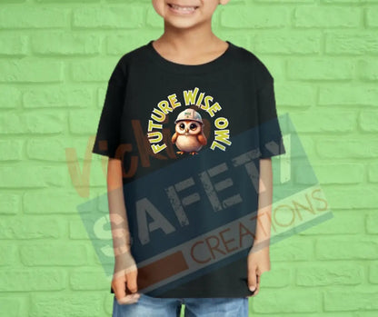 Future WISE Owl Tops (Youth Toddler Infant Sizes) T-shirt/Onesie / TODDLER-2T Adult Clothing