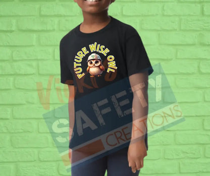 Future WISE Owl Tops (Youth Toddler Infant Sizes) T-shirt/Onesie / YOUTH-XSmall Adult Clothing