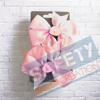 Hair bows-Hard Hats (asst. colors) Pink Bow Hair Accessories