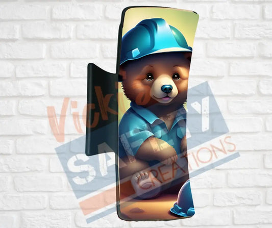 Hair Claw Clips-Bear (asst. health & safety designs) Hard hat Bear / 4’’-Large Hair Accessories