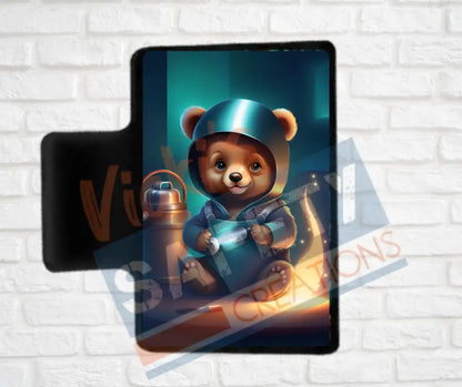 Hair Claw Clips-Bear (asst. health & safety designs) Welder Bear / 2’’-Small Hair Accessories