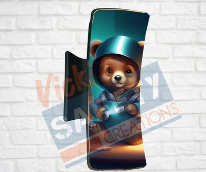 Hair Claw Clips-Bear (asst. health & safety designs) Welder Bear / 4’’-Large Hair Accessories