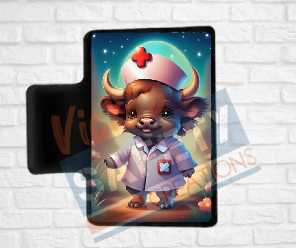 Hair Claw Clips-Buffalo (asst. health & safety designs) Nurse Buffalo / 2’’-Small Hair Accessories