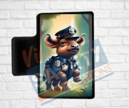 Hair Claw Clips-Buffalo (asst. health & safety designs) Officer Buffalo / 2’’-Small Hair Accessories