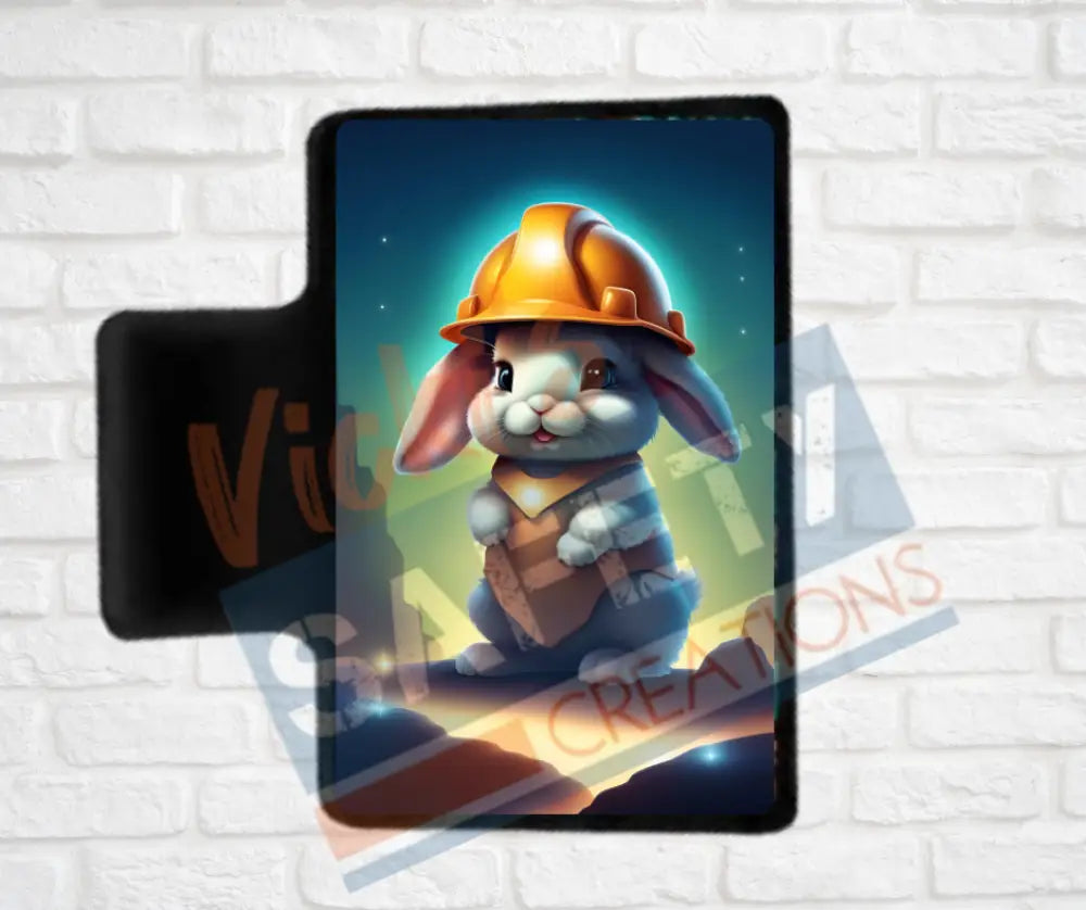 Hair Claw Clips-Bunny (asst. health & safety designs) Hard hat Bunny / 2’’-Small Hair Accessories